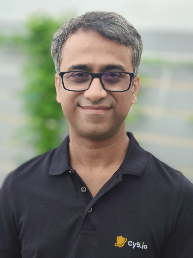 Vikram Mehta, CEO of Cy5 (India's leading indigenous cloud security provider)