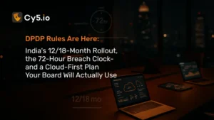 DPDP Rules Are Here Indias 1218-Month Rollout, the 72-Hour Breach Clock- and a Cloud-First Plan Your Board Will Actually Use