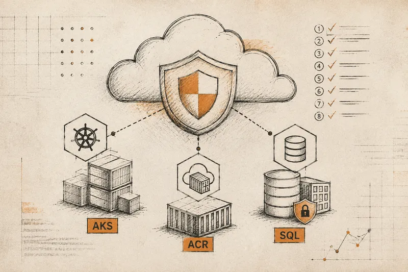 AKS, ACR, and SQL: The 8 Azure Defender Policies That Eliminate 80% of Misconfig Risk